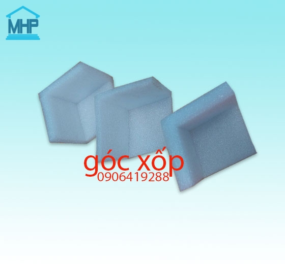 Góc mút xốp pe foam chèn ốp hàng hóa