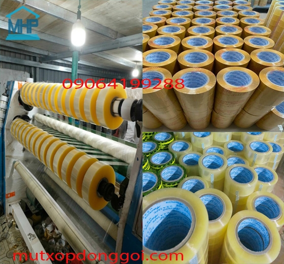 Nhà máy sản xuất băng dính dán hàng hóa