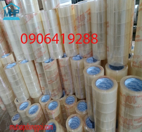 Nhà máy sản xuất băng dính dán hàng hóa