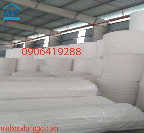 Xưởng sản xuất màng pe foam quấn đồ điện tử